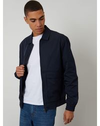 Threadbare - Showerproof Patch Pocket Zip Up Collared Jacket - Lyst