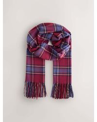 Next - Check Pattern Scarf - Lyst