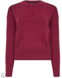 M Com - Petite Mini Cable Jumper - Lyst