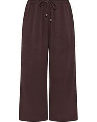 Evans - Short Pull On Crepe Trousers - Lyst