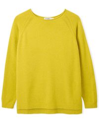 Celtic & Co. - Studio Roll Edge Crew Neck Jumper - Lyst