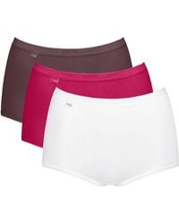 Sloggi - High Waist Basic+ Knickers 3 Pack - Lyst