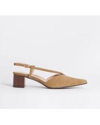 JD Williams - Niedrige Slingback-Absätze Mit Spitzer Zehenpartie - Lyst