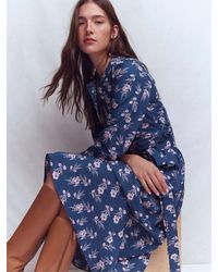 Boden Cecily Cotton Midi Dress | Lyst