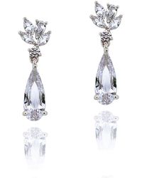 Ivory & Co. - Harrogate Classic Crystal Drop Earring - Lyst