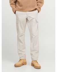 Jack & Jones - Loose Fit Cargo Trousers - Lyst