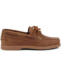 Jones Bootmaker - Patrizia Leather Boat Shoes - Lyst