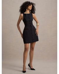 Club L London - Cheri Tailored Sleeveless Mini Dress - Lyst