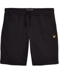 Lyle & Scott - Shorts Aus 100% Baumwolljersey - Lyst