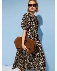 Baukjen - Imogen Cotton Printed Midi Dress - Lyst