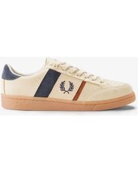 Fred Perry - Fred Perry B725 Leather/ Suede Trainers - Lyst