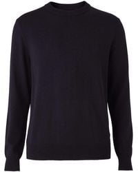 Savile Row Company - Merino Wool Crew Neck Jumper - Lyst