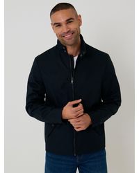 Threadbare - Showerproof Zip Up Harrington Jacket - Lyst