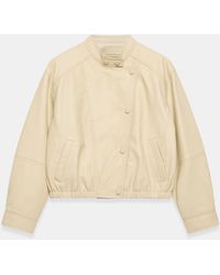 Mint Velvet - Cropped Pilot Bomber Jacket - Lyst