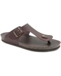 Jones Bootmaker - Jones Bootmaker Wales Leather Toe Post Mules - Lyst