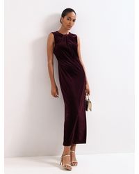 Phase Eight - Ava Velvet Maxi Dress - Lyst