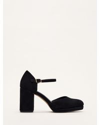 Phase Eight - Phase Eight Suede Platform Shoes - Lyst