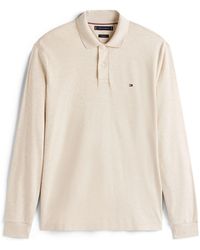 Tommy Hilfiger - Regular Fit Long Sleeved Liquid Polo Shirt - Lyst
