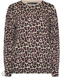 M Com - Petite Animal Printed Jumper - Lyst
