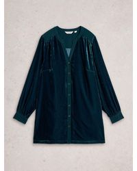 White Stuff - Velvet Tunic - Lyst