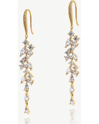 Ivory & Co. - Co Sandringham Kristall-Cluster-Tropfen-Ohrring​​​​​​​ - Lyst