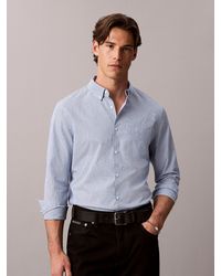 Calvin Klein - Oxford Cotton Button-Down Shirt - Lyst