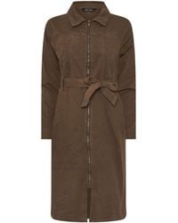 M Com - Zip Detail Denim Dress - Lyst