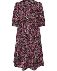 Evans - Boho Wrap Dress - Lyst