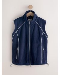 Self - Microfleece Gillet - Lyst