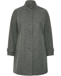 Evans - Longline Coat - Lyst