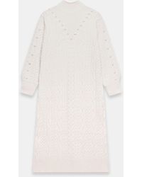 Mint Velvet - Bobble Detail Knitted Midi Dress - Lyst