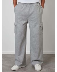 Threadbare - Wide Leg Cargo Joggers - Lyst