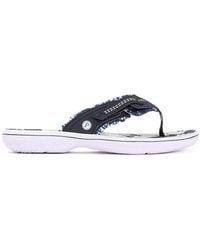 Pavers - Touch Fastening Toe Post Sandals - Lyst