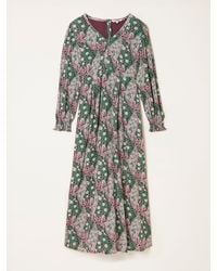 FatFace - Fatface Japanese Rose Midi Dress - Lyst
