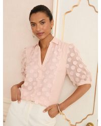 Love & Roses - 3D Spot 3/4 Sleeve Shirt - Lyst