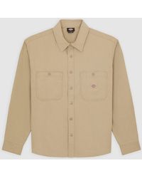 Dickies - Canvas Button Through Shirt - Lyst
