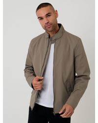 Threadbare - Showerproof Zip Up Harrington Jacket - Lyst