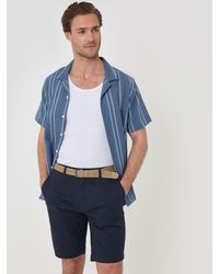 Threadbare - Belted Chino Shorts - Lyst