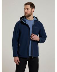 Mountain Warehouse - Exodus Showerproof Softshell Coat Jacket - Lyst