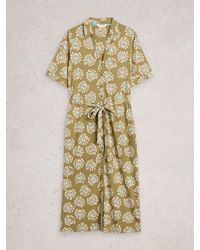 White Stuff - Annie Jersey Shirt Dress - Lyst