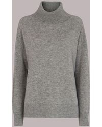 Whistles - Kaschmir-Pullover Mit Rollkragenx-Small - Lyst