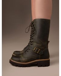 Celtic & Co. - Strap Detail Mid Calf Boots - Lyst