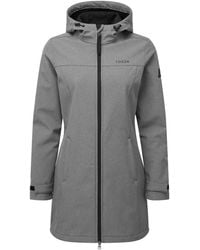 TOG24 - Tog 24 Long Keld Shower Resistant Hooded Softshell Jacket - Lyst
