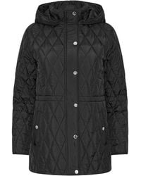 M Com - Petite Diamond Quilted Jacket - Lyst