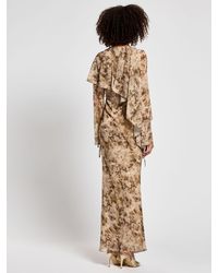 club l rainbow sequin wrap front maxi dress Rainbow Sequin Maxi Dress - Multi Color