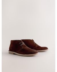 Next - Suede Desert Boots - Lyst