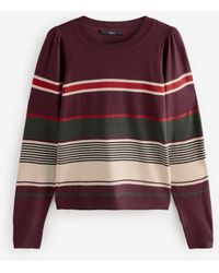 Next - Langärmeliger Rundhalspulloverxs Regular - Lyst