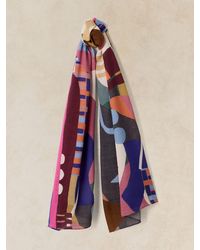 White Stuff - Mia Midweight Printed Scarf - Lyst