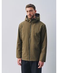 Next - Khaki Smart Shower Resistant Anorak Jacket - Lyst