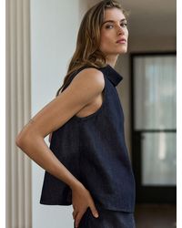 Next - Rinse N. Premium High Neck Sleeveless Top - Lyst